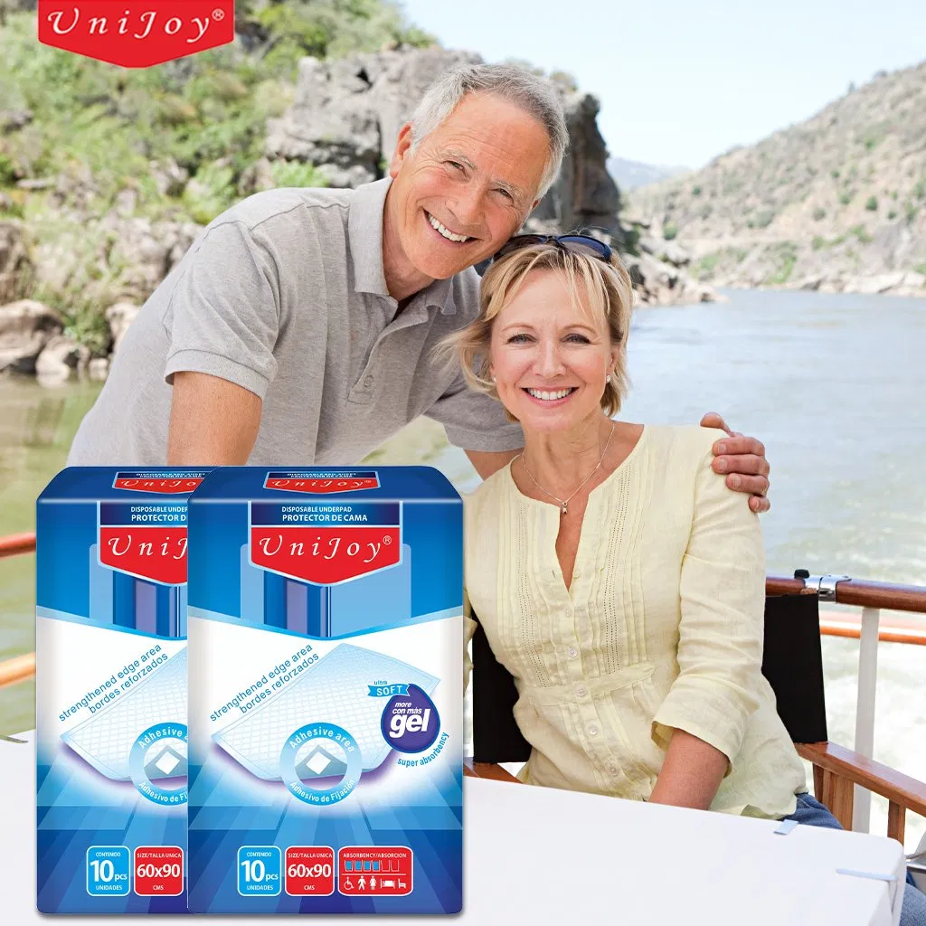 Disposable Non-Woven 60*90cm Blue Green Backsheet China Under Pad Manufacturer