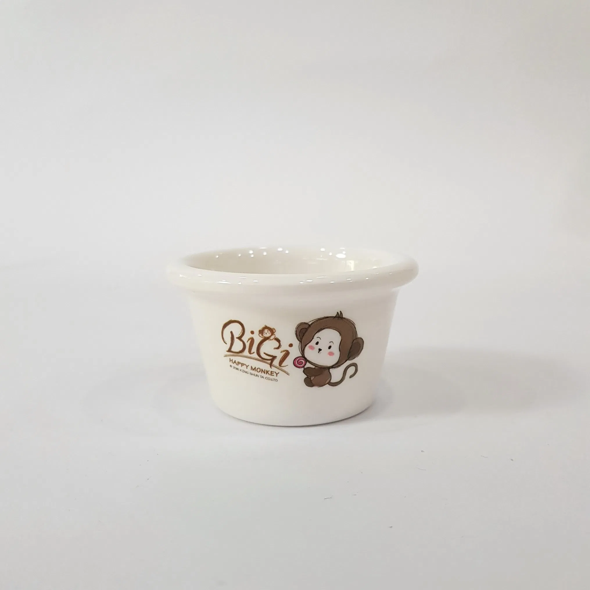Детская чашка для яиц с обезьянкой, меламин