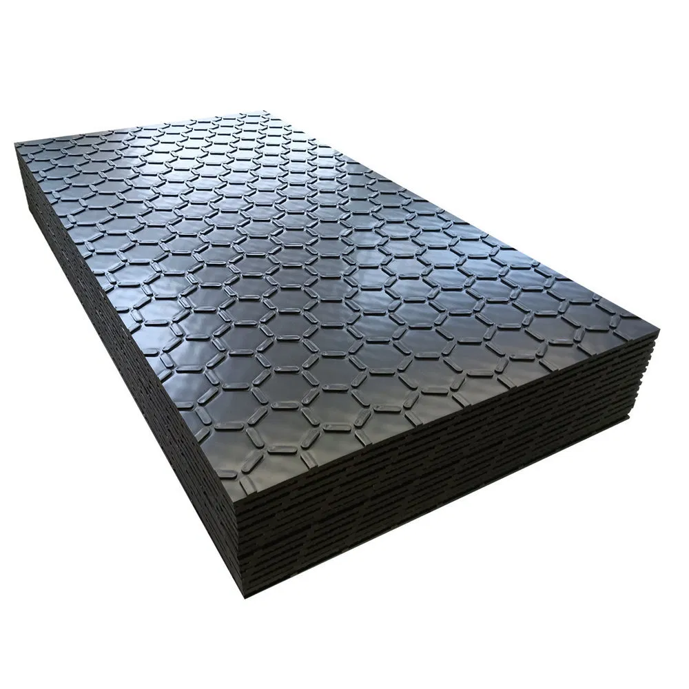 Временная защитная матовая плита UHMWPE для котлованов