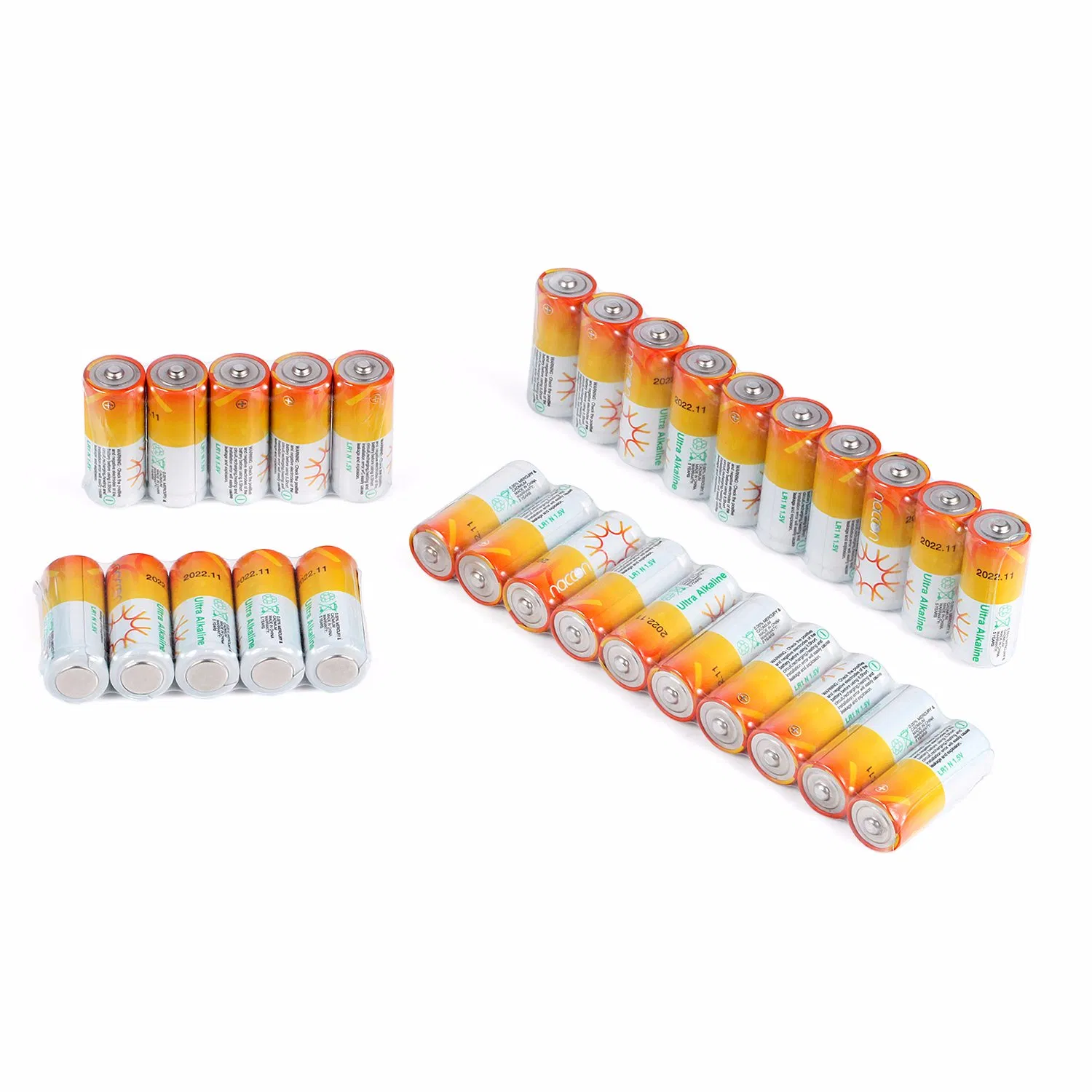 Батарейка щелочная LR1 (AM5, N) 1.5V NACCON