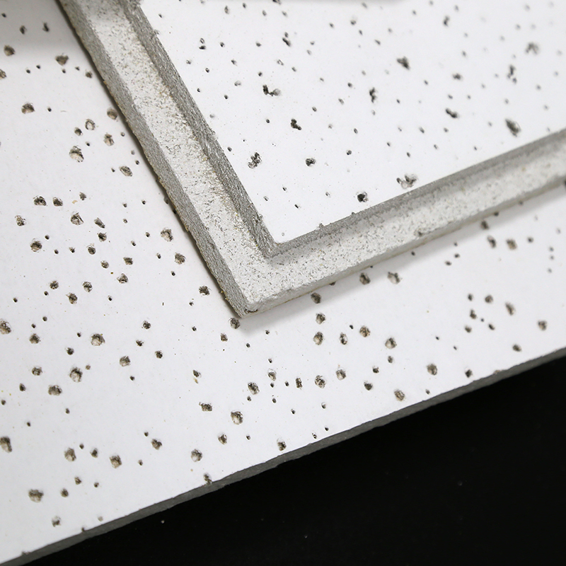 Mineral Fiber Moisture-Proof Dimensionally Stable Modern Style Gypsum Ceiling Tiles