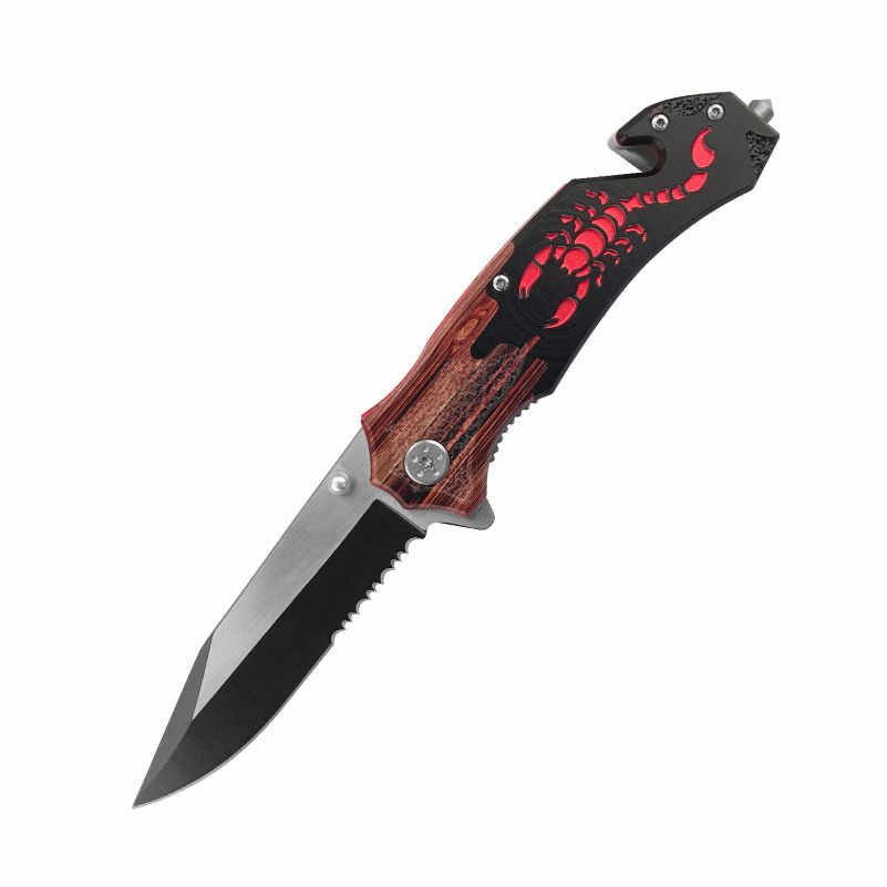New Design Scorpion Knife Outdoor Camping Folding Knives Tac-Force