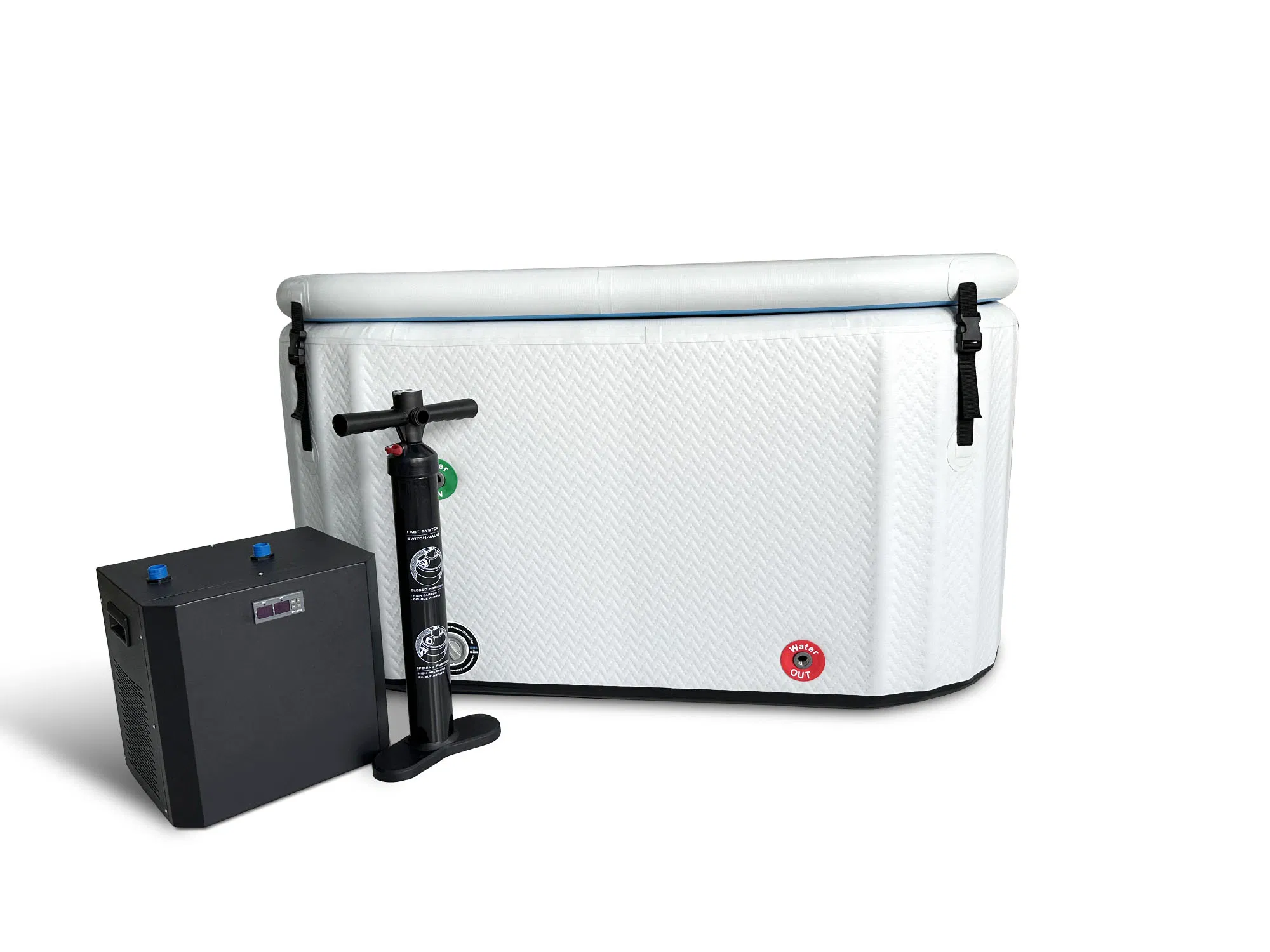 Надувная ванна для ледяных ванн с охладителем