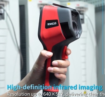 High-Resolution Handheld Thermal Camera RM620 with 640×512 Infrared Detector and 35mk Sensitivity for Accurate Inspection
