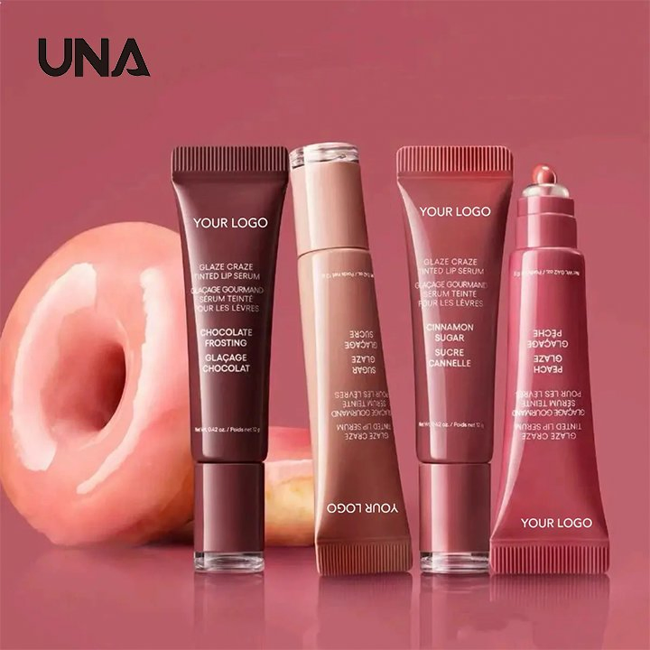 Newest Moisturizing Waterproof Lip Balm Private Label Glitter Squeeze Lip Glaze Nourishing Vegan High-Shine Lip Gloss