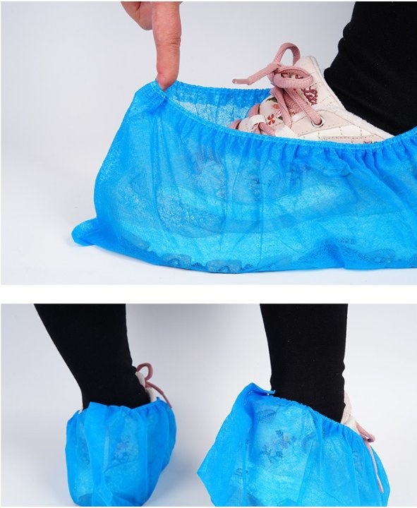 Medical Hospital Waterproof Non-Woven Shoe Cover