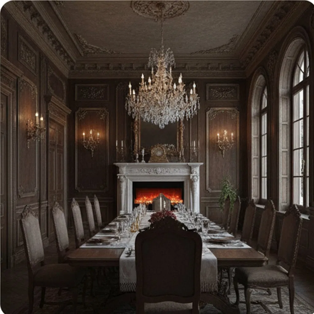 Customizable 800mm Electric Fireplace with Advanced Heating Features