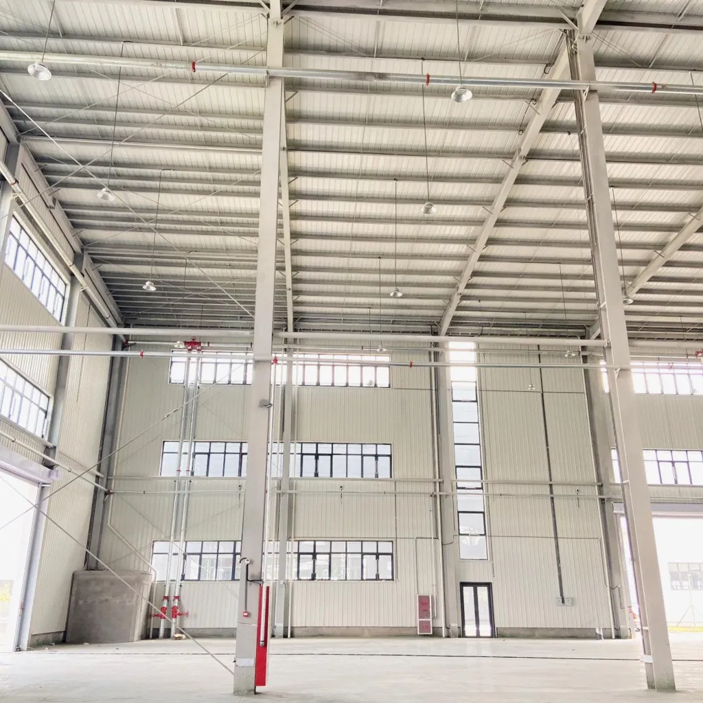Easy Install Prefabricated Steel Structure Warehouse Building Metal Construction.