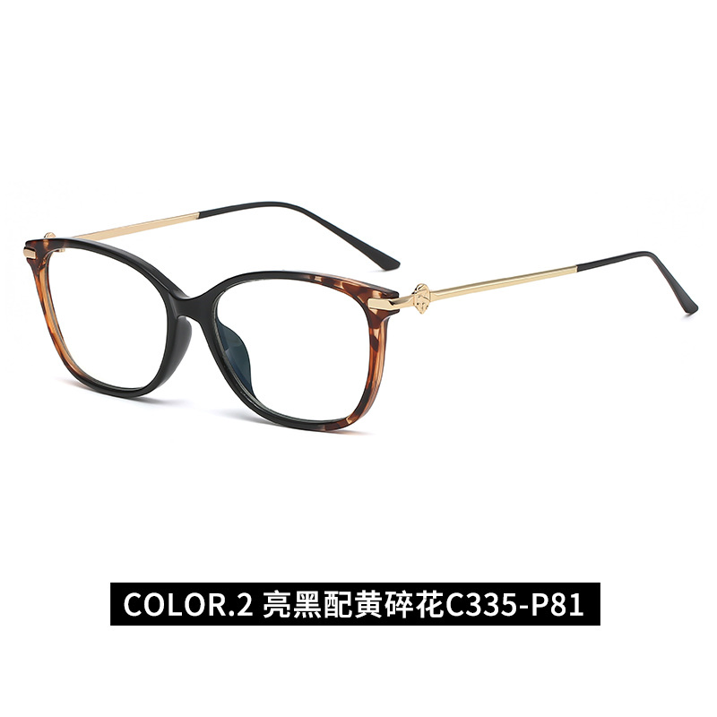 2025 Custom Fashion Acetate and Metal High Quality Women Eyewear Glasses
