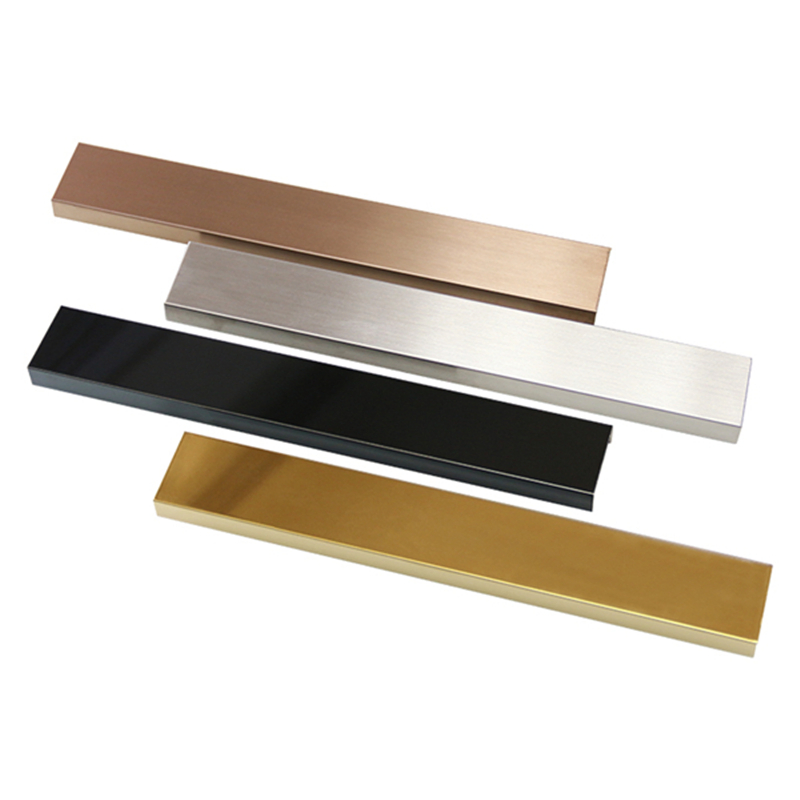 304 316 Brand PVD Coil Materials Stainless Steel U Channel Metal Surface Stainless Steel Profile for Decoration