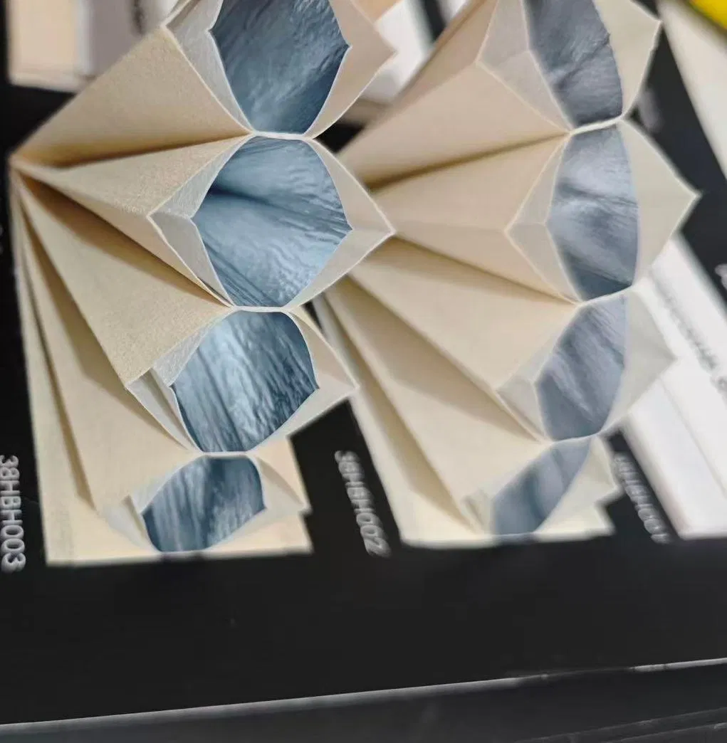 Soft and Graceful Honeycomb Blind Fabric for a Delicatewindow Dressing