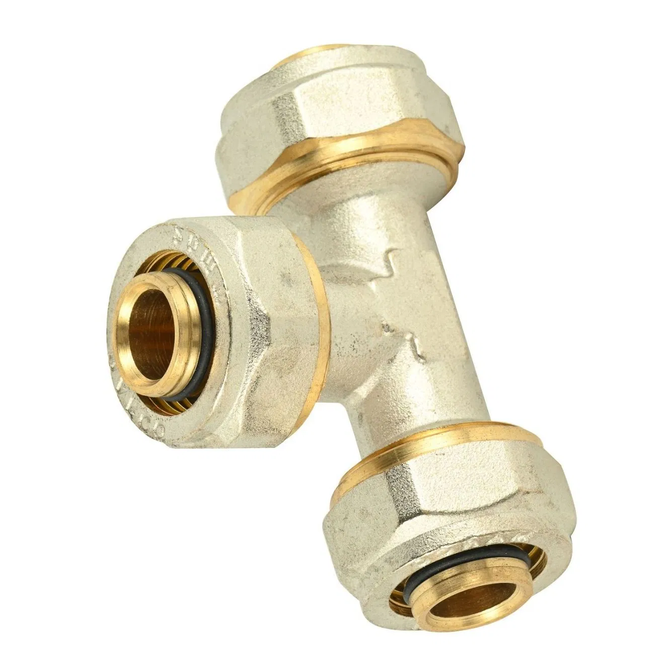 Innovative Heating Pipes Pex Pipes Plumbing Fittings Compression Press Brass Fittings Water Heating