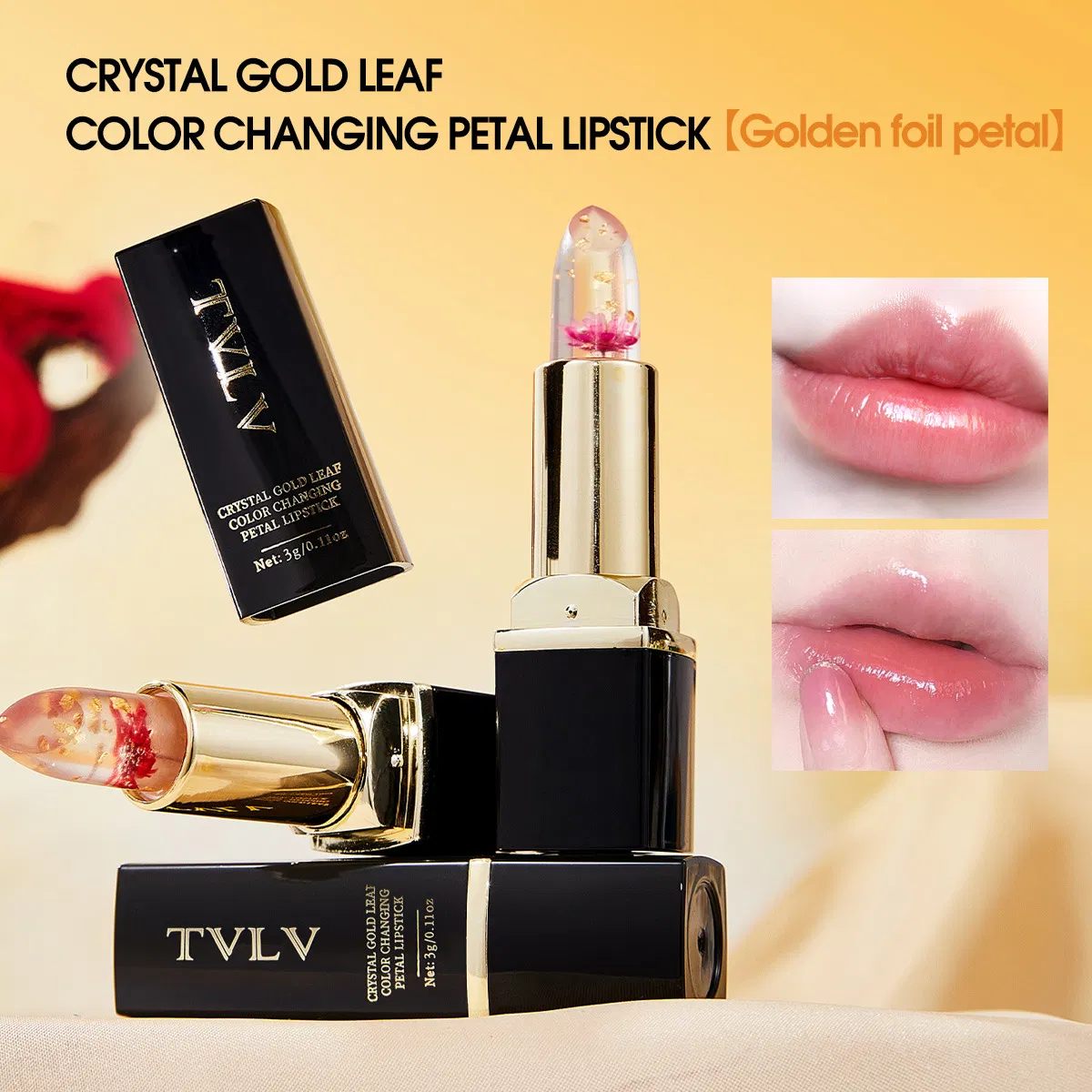 Waterproof Moisturizing Lip Balm for Vibrant Petal Colors