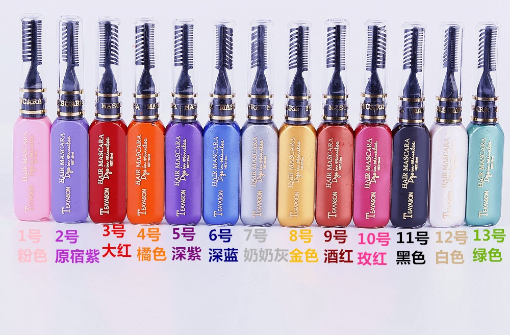 Fashion Hair Dye Cream 13colores Crema De Pelo Not Harmful