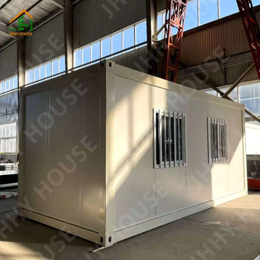Low-Cost Living Flat Pack Container House, Prefabricated Office Modular Container House