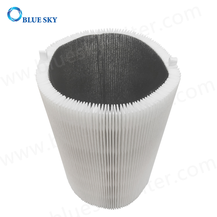 Replacement Collapsible Particle Carbon Filter Compatible with Blueair Blue Pure 411 Air Cleaner Purifier