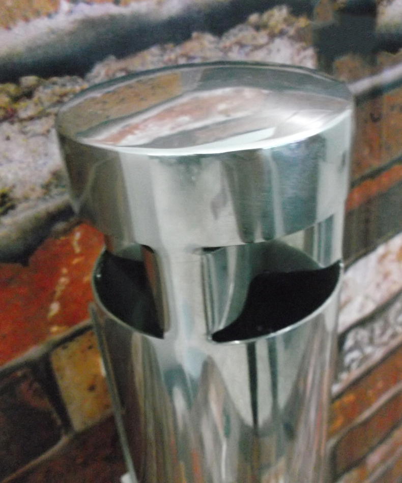 Настенная пепельница для сигар из нержавеющей стали