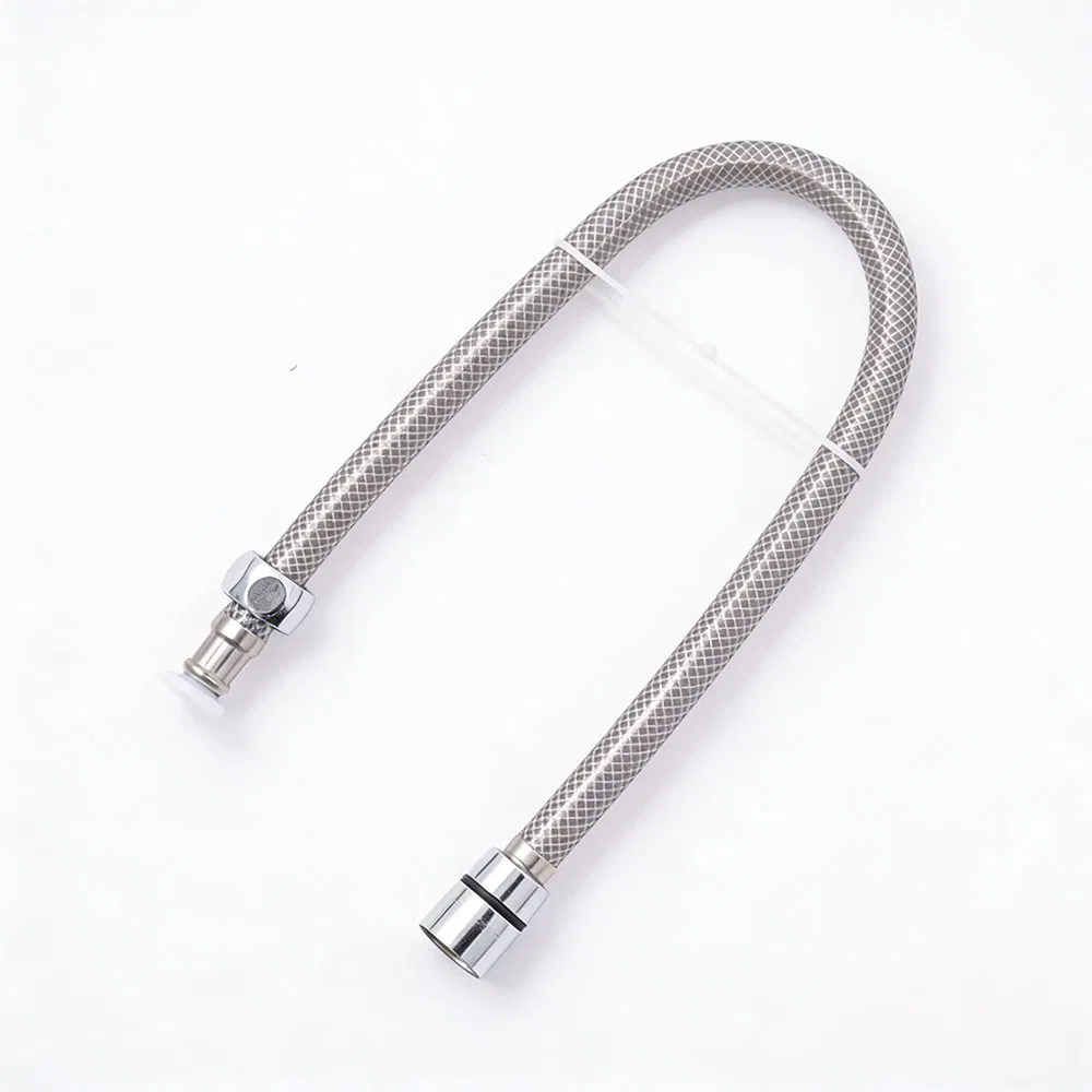 Flexible Chrome Finish Shower Hose for High-Quality Bathroom Use