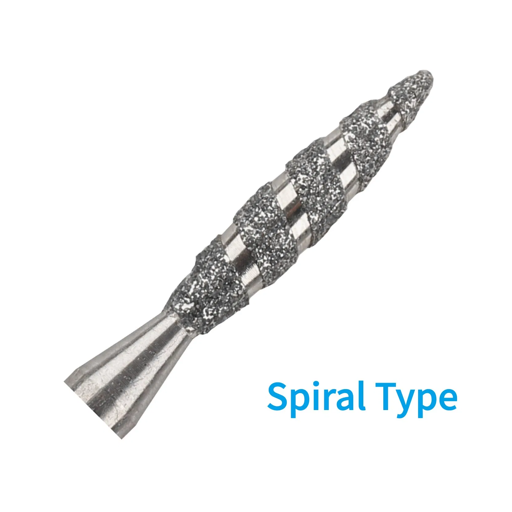 High Quality Nail Art Spiral Cross Cut Diamond Nail Beauty Drill Bit