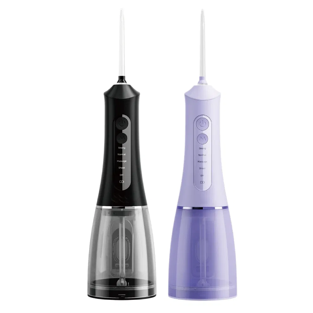 OEM&ODM 270ml Water Flosser & Power Flosser with New Oral Hygiene Dental Cleaning Whitening, Ipx7 Waterproof, 5 Modes