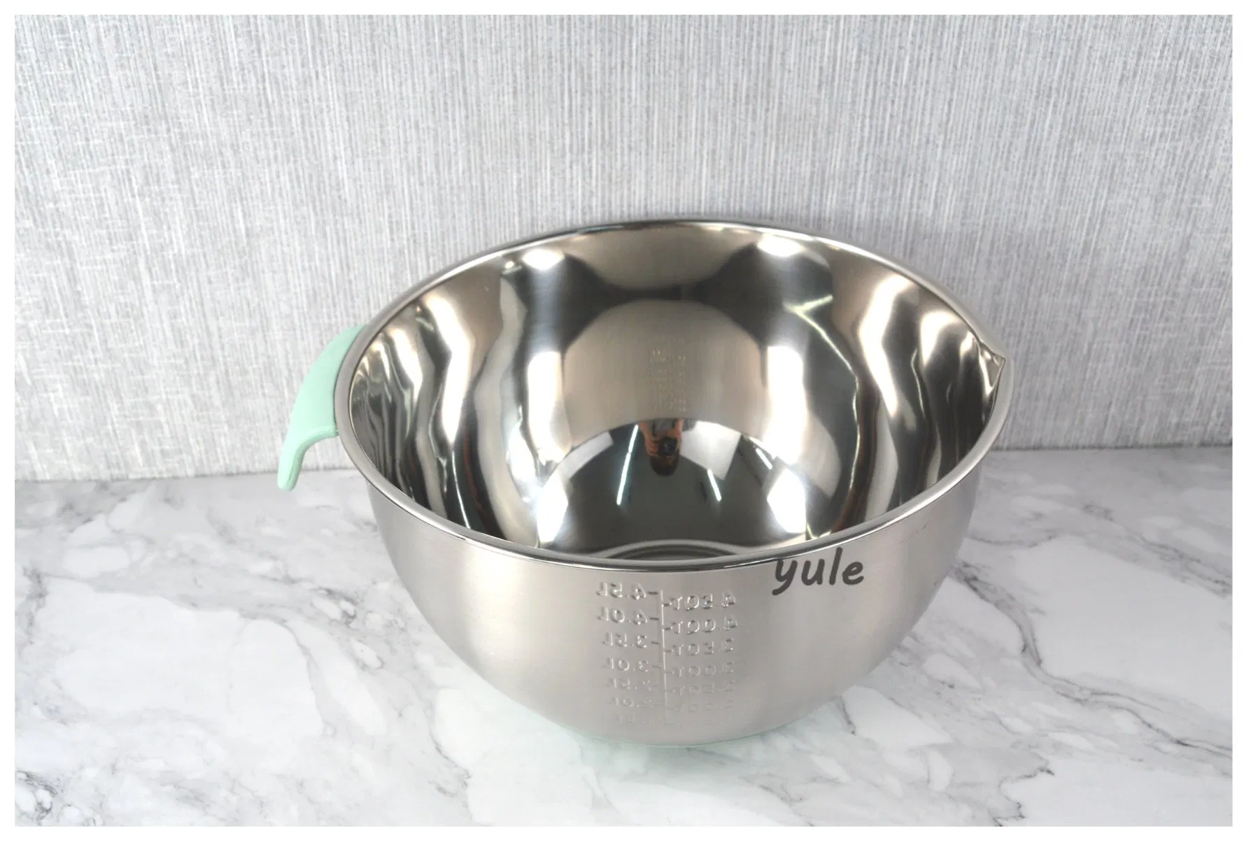China Factory Food Storage Mixing Bowl Salad Container Stainless Steel Kitchenware