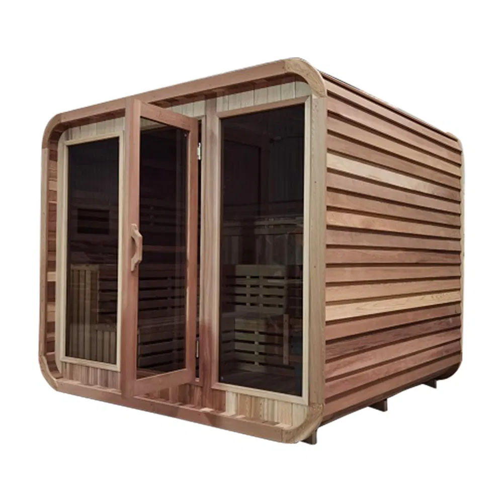Cheap Price Modern Steam Outdoor Cube Traditional Sauna Room Optional Size