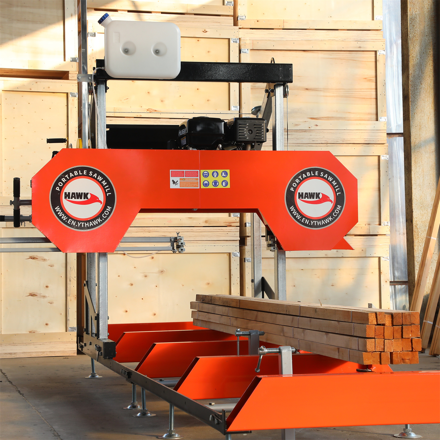 Пилорама ленточная портативная