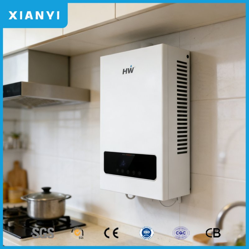 Stable Thermal Output Smart Residential Heating Appliance Tankless Electric/Electronic Central Water Heating Combi Furnace/ Boiler