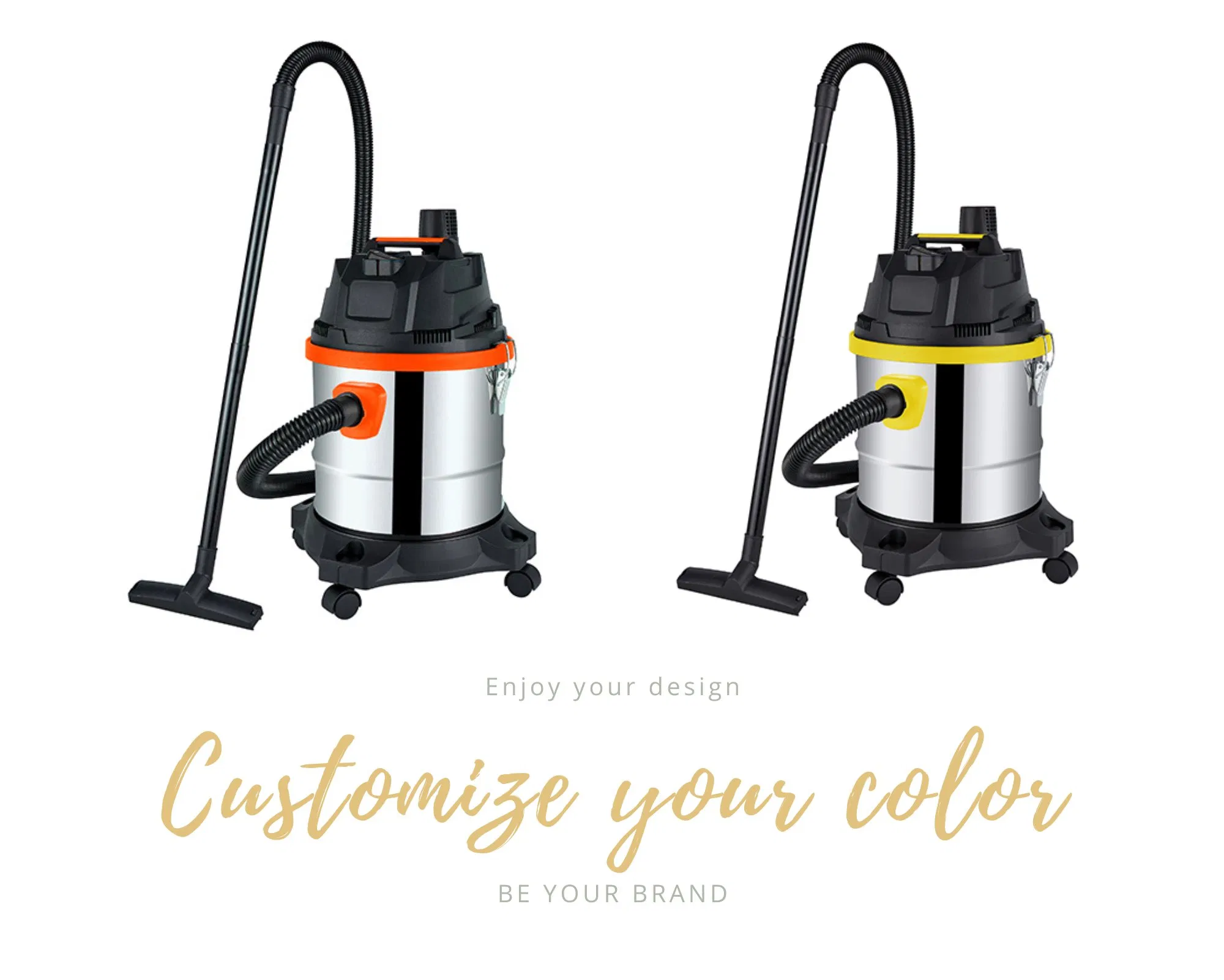 Professional Industrial Handheld Wet and Dry Vacuum Cleaner Carpet Cleaning Machine Dust Collector