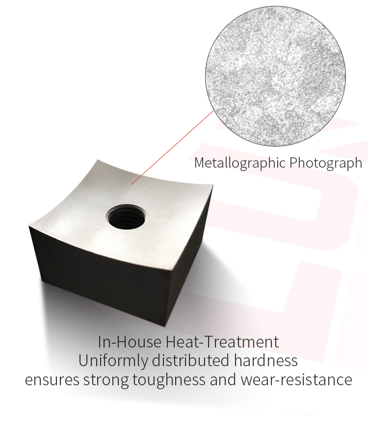 34X34mm M12 Shredder Blades Plastic Shredder Machine Plastic Shredder