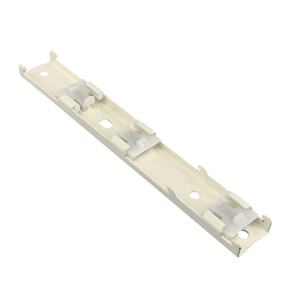 Silent Home Decoration Manual Window Three Curtain Tracks Manual Curtain Ceiling Bracket