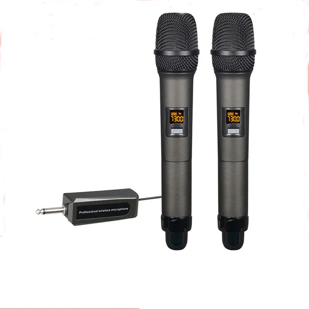 W-15 UHF Handheld Wireless Microphones, Speaker/Amplifier Universal Microphone