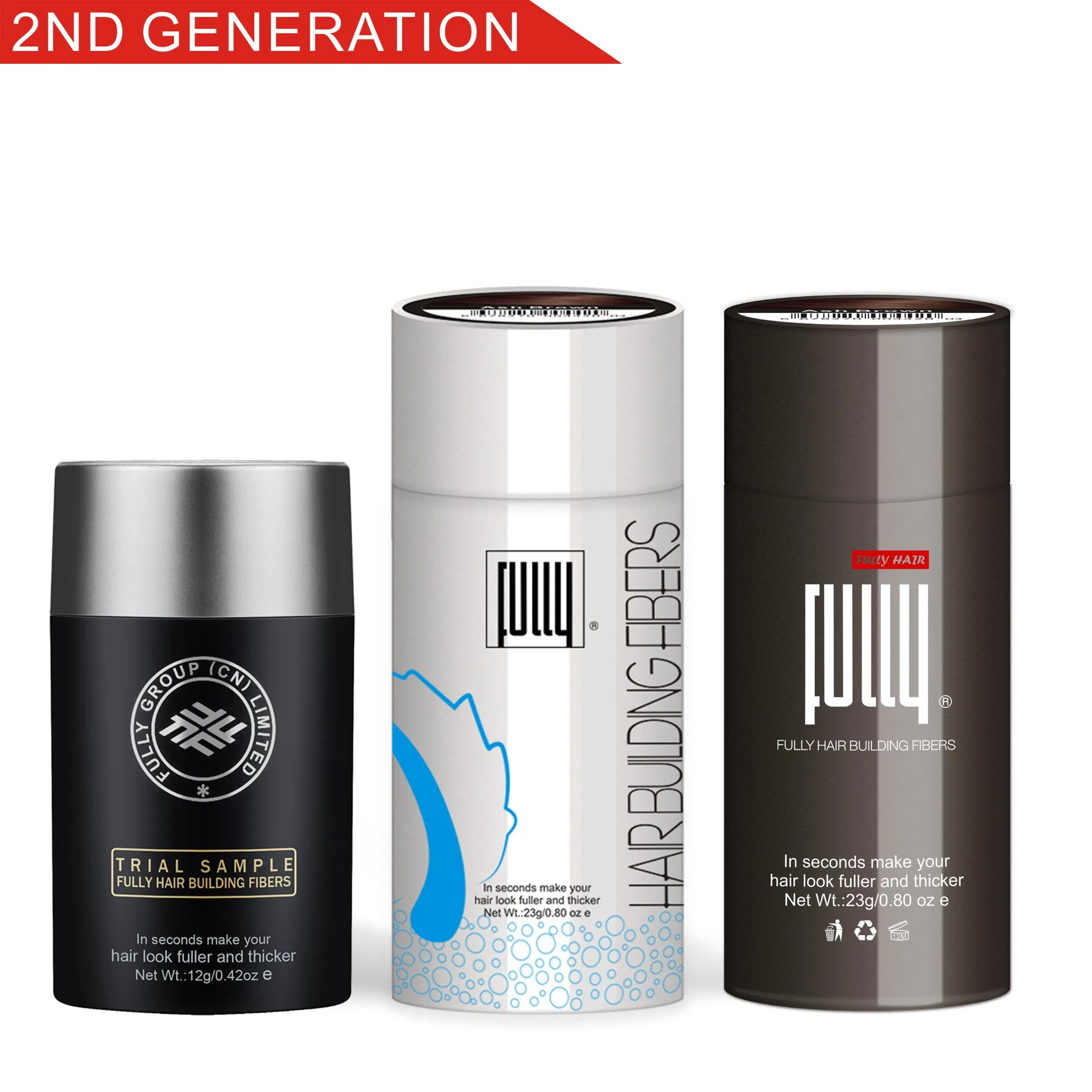 Пудра для волос Keratin Hair Building Fibers, 18 цветов