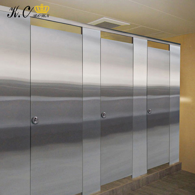 Durable Waterproof Commercial Bathroom Toilet Cubicle Partitions