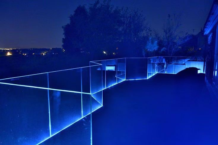 LED Light for Glass Railing LED Handrail Aluminum Profile Frameless Glass Balustrade