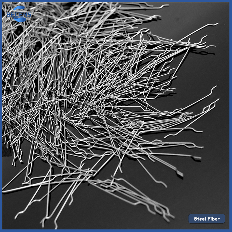Steel Fiber for Concrete Reinforcement Hooked Glued Building Material for Construction Metal Product Category