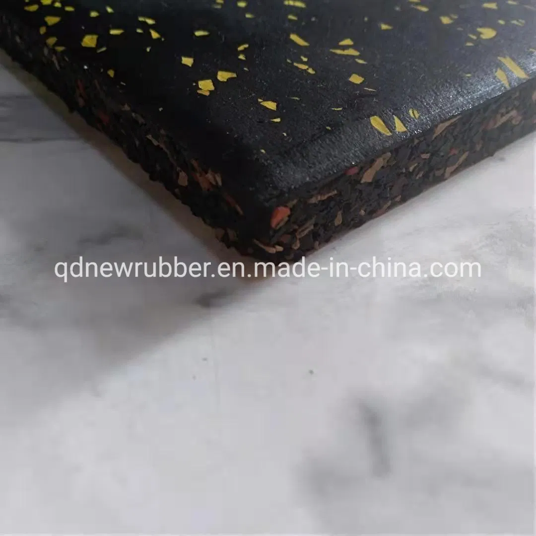 10mm/15mm/20mm/25mm/30mm Thickness Rubber Floor Mat Gym Rubber Flooring