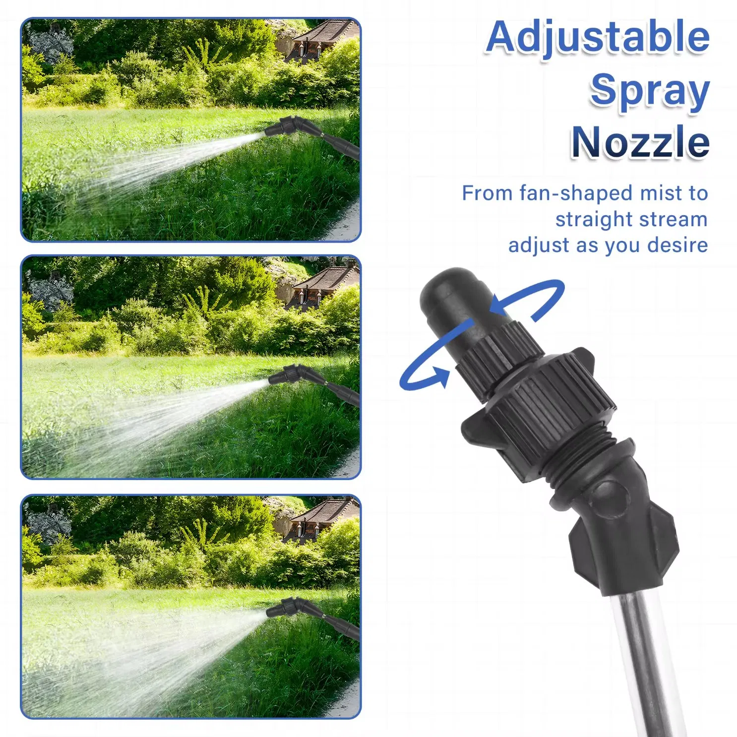 29 Inches Universal Garden Cleaning Aluminum Sprayer Wand