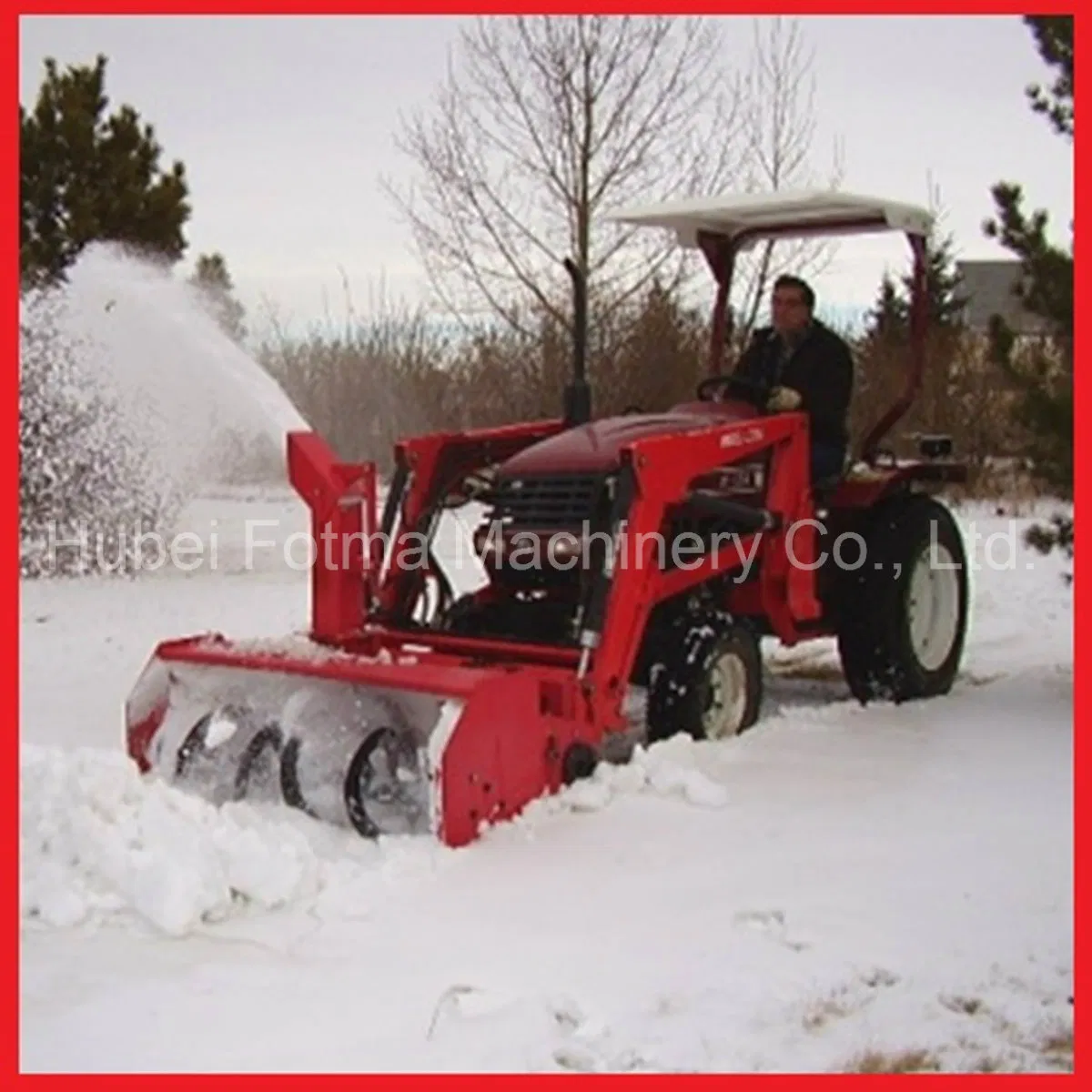 3-Point Hitch Tractor Rear Snow Blower Machine