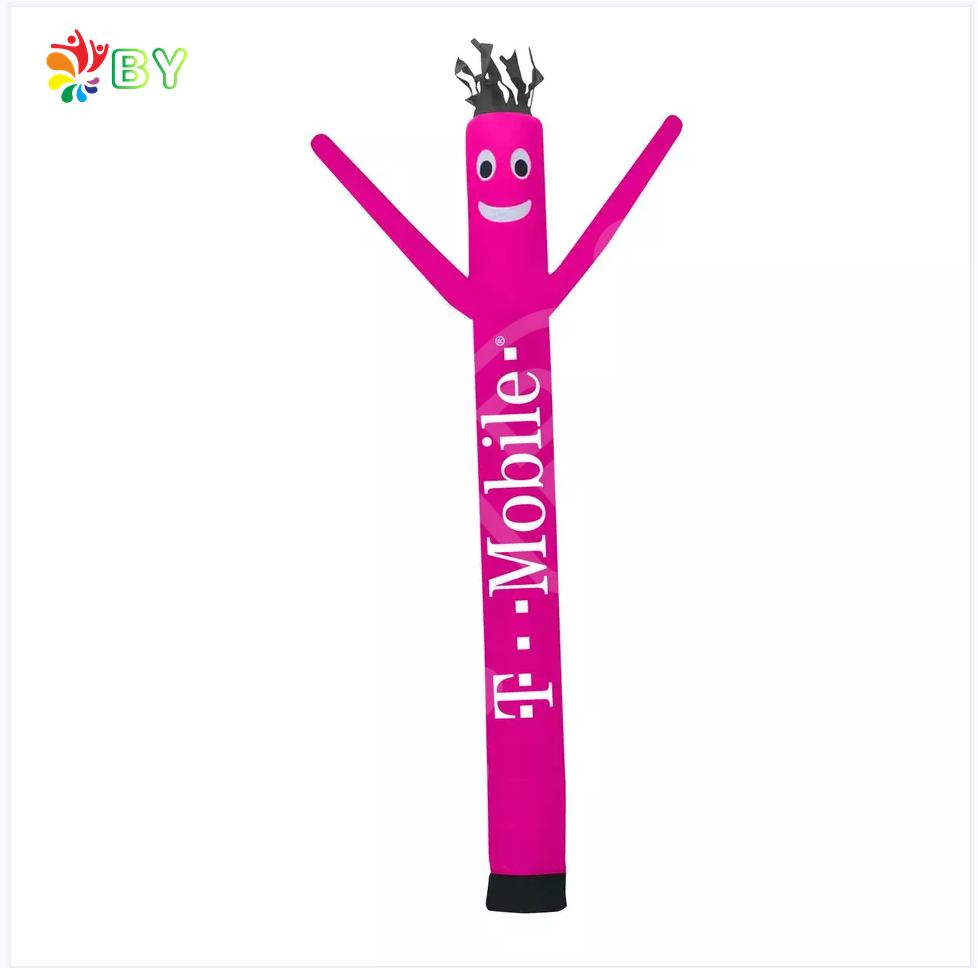 Boyan Custom Made Sky Dancer Wacky Waving Inflatable Tube Guy Lighting Air Dancer