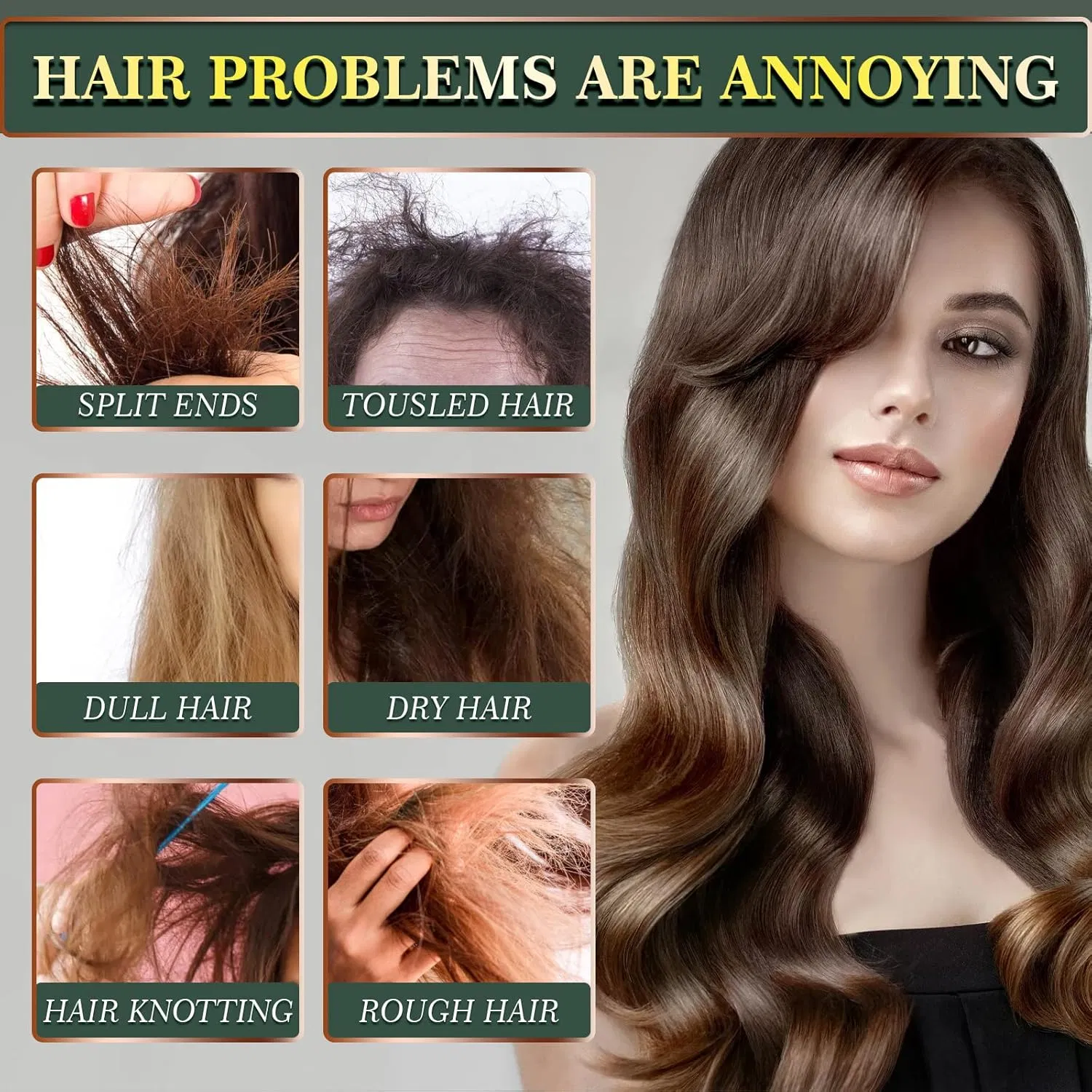 Beauty Cosmetics Skin Care Growth Serum Hair Loss Moisten Ginger Hair Serum