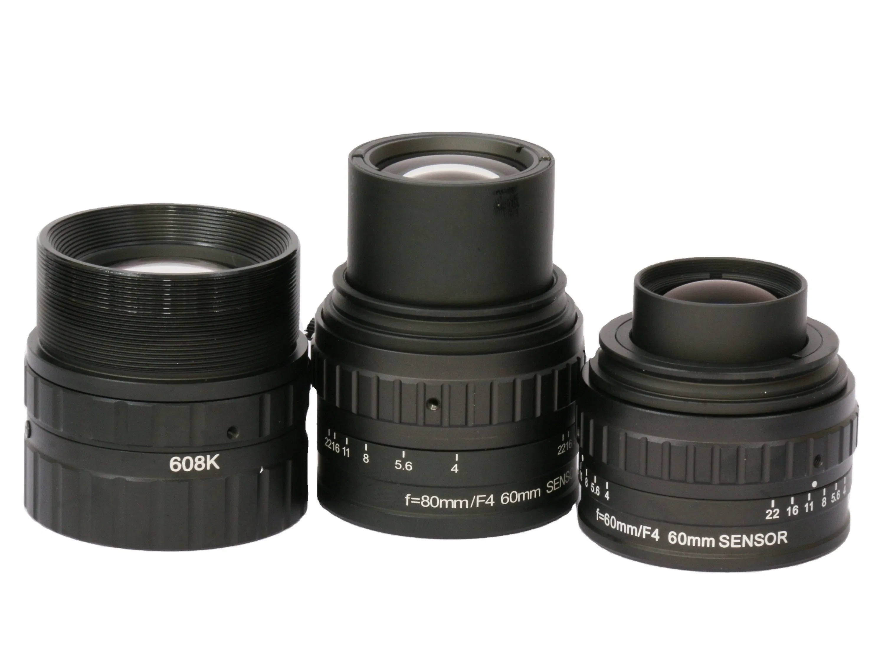 HD High Resolution F4.0 80mm Line Scan Industrial Lens for 8K 5μ 7μ Camera