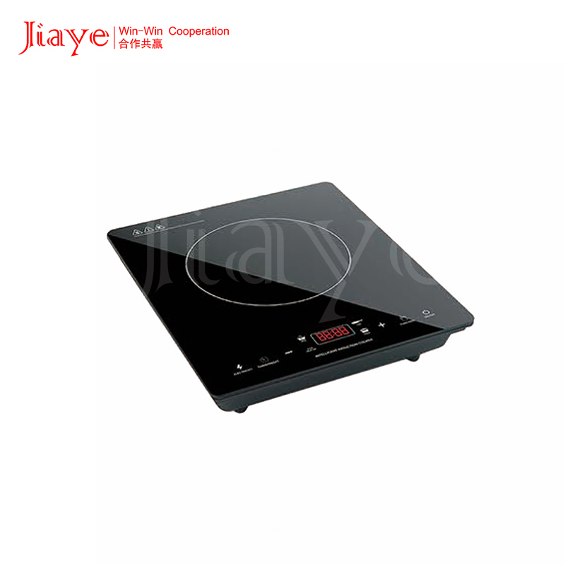 Intelligent Single Burner Induction Cooker with Fully Crystal Glass 220V