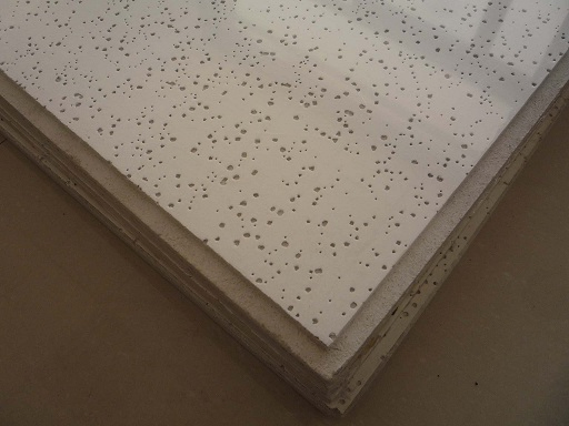 White Acoustic Panel Mineral Fiber Ceiling Board