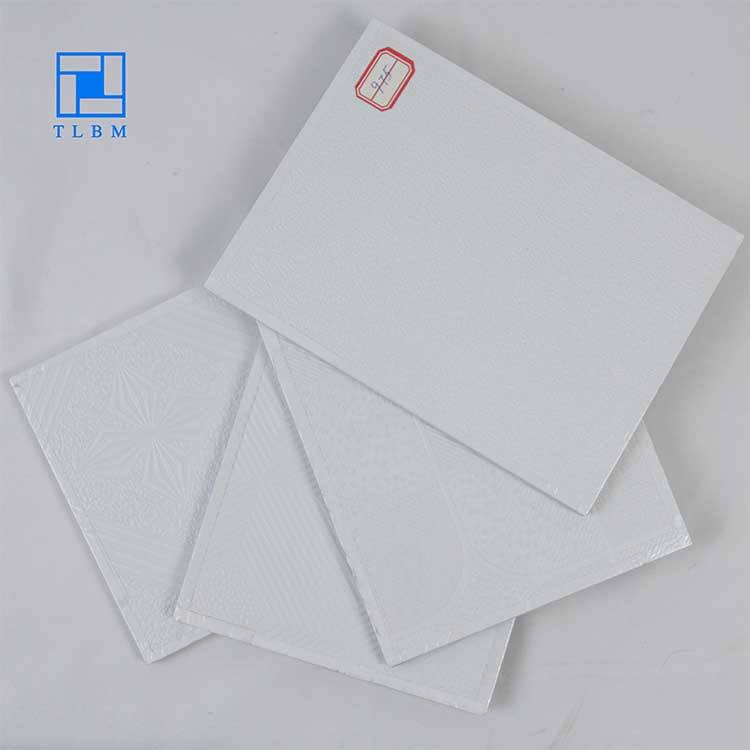 PVC Film Gypsum Boards Panels Ceilings for Ceiling Tiles T-Bar Accessories