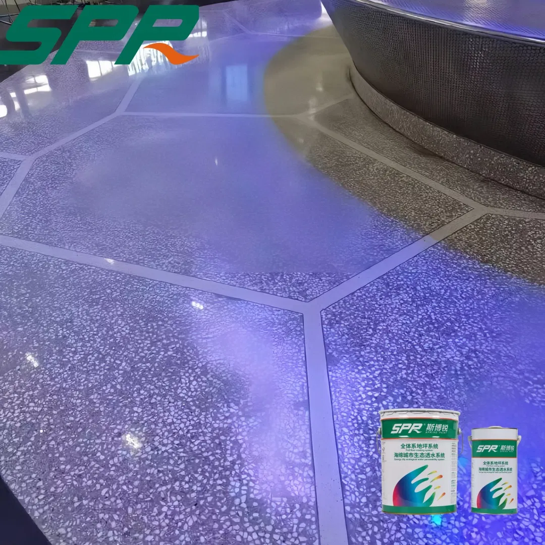 Wear-Resistant and Impact-Resistant Epoxy Resin Terrazzo Floor Coating and Anti-Static Floor Paint
