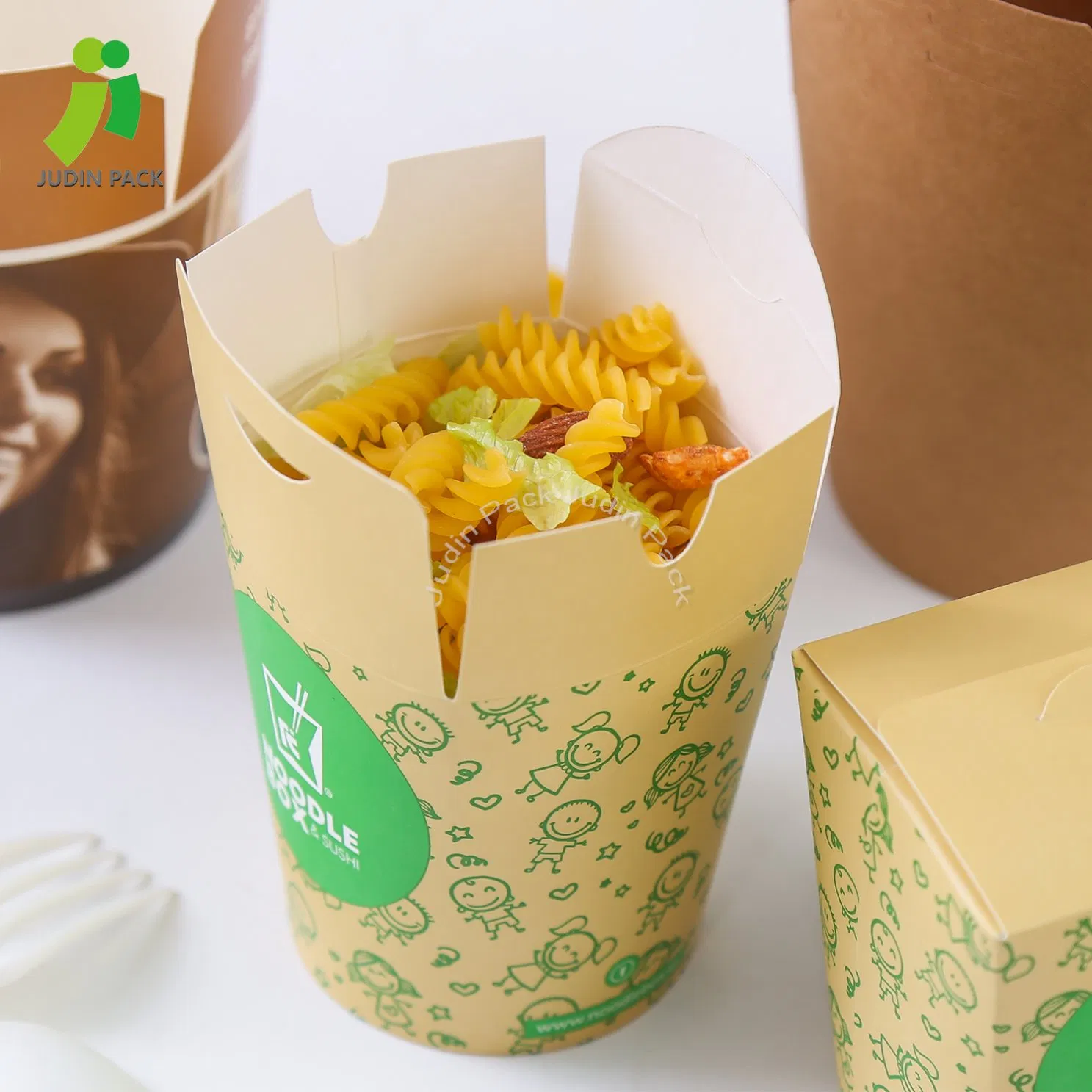 Disposable Food Grade Lunch Box with Customized Logo