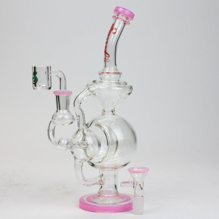 9" Recycler Sweet Puff Pipe Hookah Lighter Oil Burner Smoking