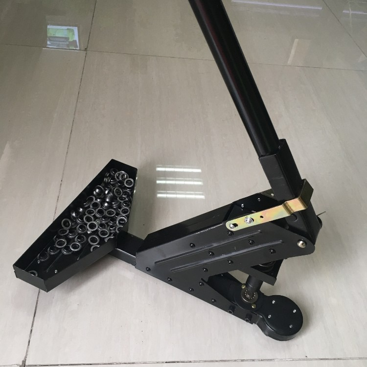 Eyelet Hand Pressing Machine Eyelet Puncher 10mm/12mm White/Black