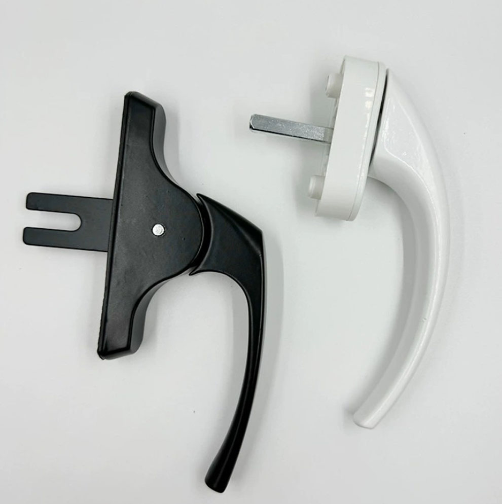 Multi Points Casement Door and Window Handle with Lock 7-Shape